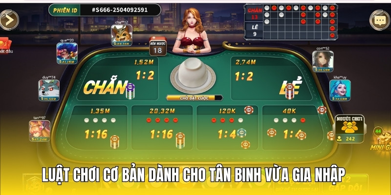 Luật chơi cơ bản dành cho tân binh vừa gia nhập