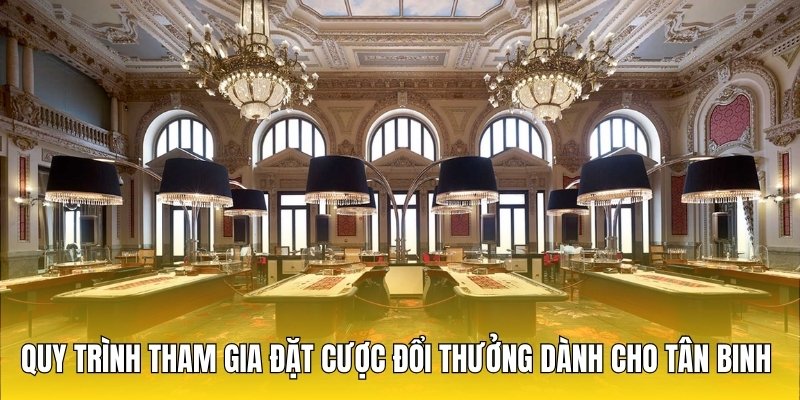 Quy trình tham gia đặt cược đổi thưởng dành cho tân binh